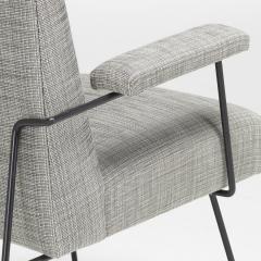 Milo Baughman Pacific Iron armchairs pair - 3421016