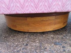 Milo Baughman Pair of Butcher Block Milo Baughman Style Barrel Back Lounge Chairs Mid Century - 1222611