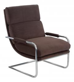 Milo Baughman Pair of Cantilevered Lounge Chairs by Milo Baughman - 162639