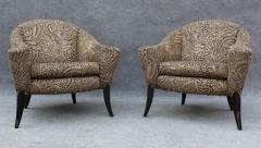 Milo Baughman Pair of Danhasuer Open Arm Lounge Chairs by Milo Baughman for Thayer Coggin - 3274275