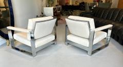 Milo Baughman Pair of Lounge Chairs by Milo Baughman - 3989937