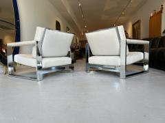 Milo Baughman Pair of Lounge Chairs by Milo Baughman - 3989940