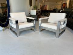 Milo Baughman Pair of Lounge Chairs by Milo Baughman - 3989943