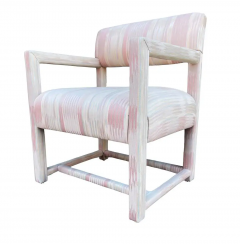 Milo Baughman Pair of Mid Century Modern Parsons Armchair Lounge Chairs after Milo Baughman - 2846156