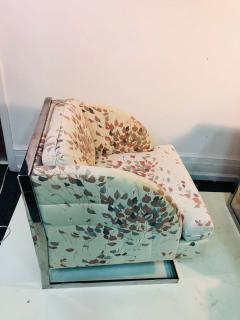 Milo Baughman Pair of Milo Baughman Chairs with Unusual Design - 739253