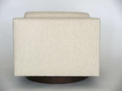 Milo Baughman Pair of Milo Baughman Style Swivel Chairs - 4481778