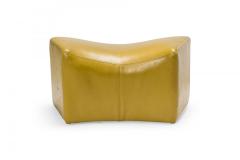 Milo Baughman Pair of Milo Baughman for Thayer Coggin American Mid Century Yellow Leather Sadd - 4652277