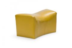 Milo Baughman Pair of Milo Baughman for Thayer Coggin American Mid Century Yellow Leather Sadd - 4652278