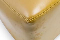 Milo Baughman Pair of Milo Baughman for Thayer Coggin American Mid Century Yellow Leather Sadd - 4652284