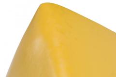 Milo Baughman Pair of Milo Baughman for Thayer Coggin American Mid Century Yellow Leather Sadd - 4652286