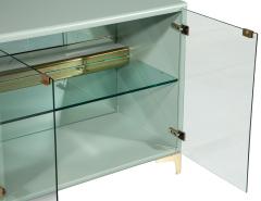 Milo Baughman Pair of Modern Sage Green Display End Tables by Milo Baughman for Thayer Coggin - 4476218