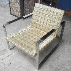 Milo Baughman Pair of Vintage Milo Baughman Style Lounge Chairs - 2693417