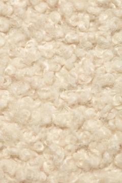 Milo Baughman Post Modern Milo Baughman Parsons Style Bench in Ivory White Boucl circa 1980s - 2997807