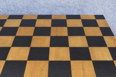 Milo Baughman Restored Black Walnut Patchwork Rectangular Table after Milo Baughman w Leaf - 3576055