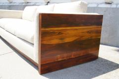 Milo Baughman Rosewood Three Seat Case Sofa by Milo Baughman for Forecast - 163669