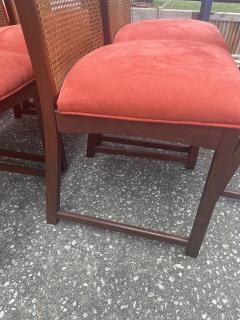 Milo Baughman Set of 10 Milo Baughman Cane Dining Chairs for Directional - 4119065