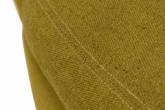 Milo Baughman Set of 6 Milo Baughman for Thayer Coggin Olive Green Upholstered Swivel Chairs - 2790164