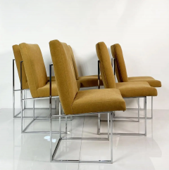 Milo Baughman Set of Six Dining Chairs by Milo Baughman for Thayer Coggin - 2727640