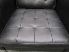 Milo Baughman Signed Milo Baughman Chrome Base Cube Lounge Chair Mid Century Modern - 1200504