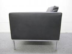 Milo Baughman Signed Milo Baughman Chrome Base Cube Lounge Chair Mid Century Modern - 1200506
