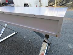 Milo Baughman Sleek Milo Baughman Style Chrome x Base Desk John Stuart Mid Century Modern - 3031866