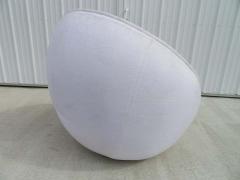 Milo Baughman Stunning Egg Swivel Chair by Milo Baughman for Thayer Coggin - 1725330