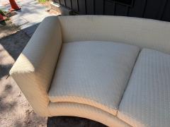 Milo Baughman Stunning Milo Baughman style Circular Curved Sofa Mid Century Modern - 4748538