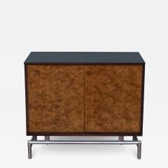 Milo Baughman Style Burl Cabinet or Dry Bar - 2828333