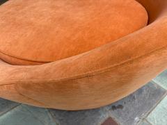 Milo Baughman Sumptuous Vintage Milo Baughman Satellite Chaise Circular Chair Mid Century - 4704707