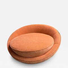 Milo Baughman Sumptuous Vintage Milo Baughman Satellite Chaise Circular Chair Mid Century - 4705206