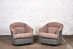 Milo Baughman Swivel Chairs for Directional 1980 - 2880323