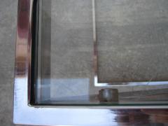 Milo Baughman Terrific Milo Baughman Chrome Z End Side Table Mid Century Modern - 1229047