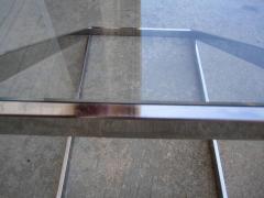 Milo Baughman Terrific Milo Baughman Chrome Z End Side Table Mid Century Modern - 1229052