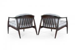 Milo Baughman Walnut Lounge Chairs by Milo Baughman for Thayer Coggin - 349954