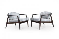Milo Baughman Walnut Lounge Chairs by Milo Baughman for Thayer Coggin - 349956
