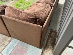 Milo Baughman Wonderful Milo Baughman Style 6 Piece Cube Sofa Sectional Mid Century Modern - 4362013