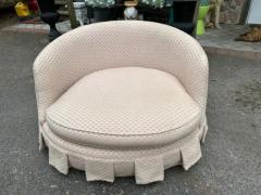 Milo Baughman Wonderful Milo Baughman Thayer Coggin Circular Round Swivel Lounge Chair - 3982999