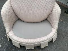 Milo Baughman Wonderful Milo Baughman Thayer Coggin Circular Round Swivel Lounge Chair - 3983086