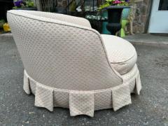 Milo Baughman Wonderful Milo Baughman Thayer Coggin Circular Round Swivel Lounge Chair - 3983092