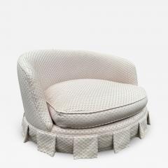 Milo Baughman Wonderful Milo Baughman Thayer Coggin Circular Round Swivel Lounge Chair - 3985951