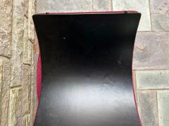 Milo Baughman Wonderful Pair Baughman style Semi Circle Ottoman Stool Mid Century - 4429303