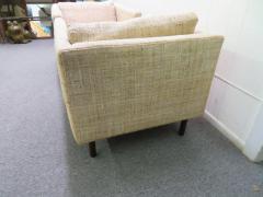 Milo Baughman Wonderful Signed Pair of Milo Baughman Cube Chairs Mid Century Modern - 1200163