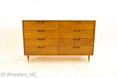 Milo Baughman for Drexel Todays Living Style Mid Century 8 Drawer Blonde Dresser - 3688380