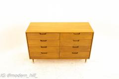 Milo Baughman for Drexel Todays Living Style Mid Century 8 Drawer Blonde Dresser - 3688382