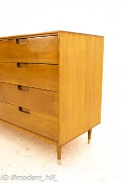 Milo Baughman for Drexel Todays Living Style Mid Century 8 Drawer Blonde Dresser - 3688384