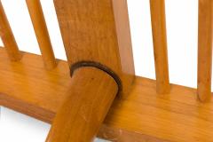 Milo Baughman for Glenn of California American Mid Century Light Wooden Dowel Be - 4640257