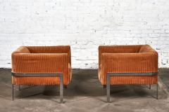 Milo Baughman for Thayer Coggin Flatbar Lounge Chairs 1970 - 2880308