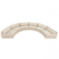 Milo Baughman for Thayer Coggin Semi Circular Sofa 1970 - 4604514