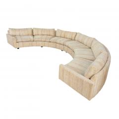 Milo Baughman for Thayer Coggin Semi Circular Sofa 1970 - 4604516