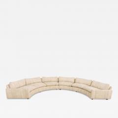 Milo Baughman for Thayer Coggin Semi Circular Sofa 1970 - 4604561